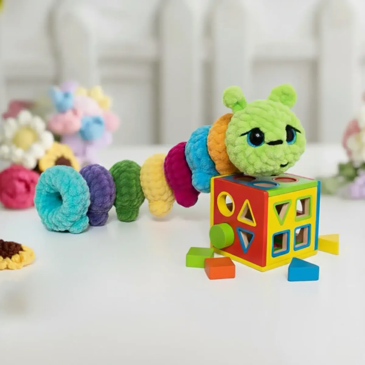 No-Sew Caterpillar Pop: Free Continuous-Rounds Amigurumi Pattern